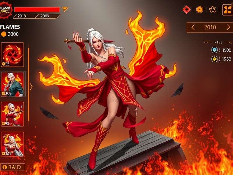 Inferno Flame Dancer gameplay screenshot
